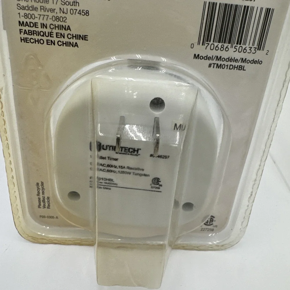 Utilitech 1-Outlet‎ 24 Hour Timer #0148297